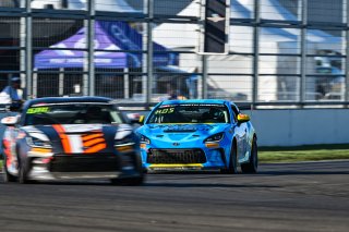 #3 Toyota GR86 of Jason Kos, Eagles Canyon Racing powered by Fast Track, Toyota GR Cup North America, SRO America, &nbsp;Indianapolis Motor Speedway, Indianapolis, IN October 3-6
 | Fred Hardy | www.FredHardyPhoto.com for SRO &copy;2024
