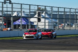 #47 Toyota GR86 of Ayden Kirk, TechSport Racing, Toyota GR Cup North America, SRO America,  Indianapolis Motor Speedway, Indianapolis, IN October 3-6
 | Fred Hardy | www.FredHardyPhoto.com for SRO ©2024