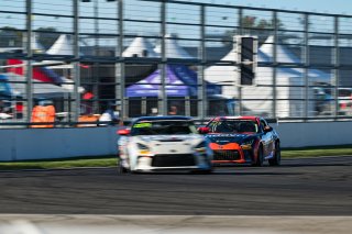 #09 Toyota GR86 of Maddie Aust, BSI Racing, Toyota GR Cup North America, SRO America, &nbsp;Indianapolis Motor Speedway, Indianapolis, IN October 3-6
 | Fred Hardy | www.FredHardyPhoto.com for SRO &copy;2024