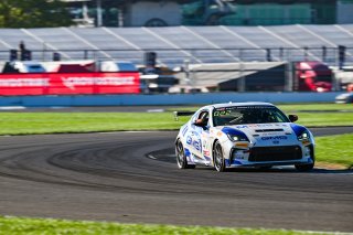 #41 Toyota GR86 of Jenson Sofronas, GMG Racing, Toyota GR Cup North America, SRO America, &nbsp;Indianapolis Motor Speedway, Indianapolis, IN October 3-6
 | Fred Hardy | www.FredHardyPhoto.com for SRO &copy;2024