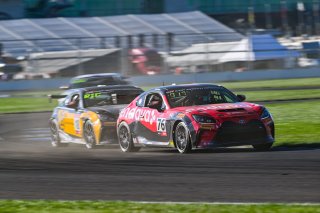 #76&nbsp;Toyota GR86 of Steven Clemons, BSI Racing, Toyota GR Cup North America, SRO America, &nbsp;Indianapolis Motor Speedway, Indianapolis, IN October 3-6
 | Fred Hardy | www.FredHardyPhoto.com for SRO &copy;2024