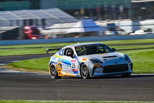 #25 Toyota GR86 of Alfonso Diaz, TechSport Racing, Toyota GR Cup North America, SRO America,  Indianapolis Motor Speedway, Indianapolis, IN October 3-6
 | Fred Hardy | www.FredHardyPhoto.com for SRO ©2024