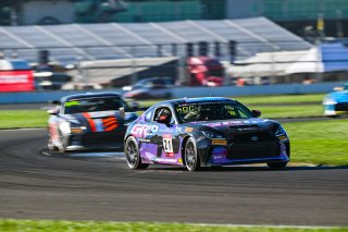 #21 Toyota GR86 of Ford Koch, Eagles Canyon Racing powered by Fast Track, Toyota GR Cup North America, SRO America, &nbsp;Indianapolis Motor Speedway, Indianapolis, IN October 3-6
 | Fred Hardy | www.FredHardyPhoto.com for SRO &copy;2024