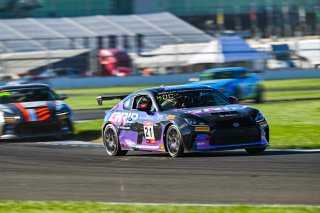 #21 Toyota GR86 of Ford Koch, Eagles Canyon Racing powered by Fast Track, Toyota GR Cup North America, SRO America, &nbsp;Indianapolis Motor Speedway, Indianapolis, IN October 3-6
 | Fred Hardy | www.FredHardyPhoto.com for SRO &copy;2024