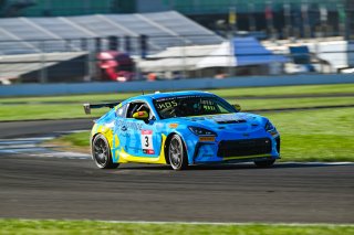 #3 Toyota GR86 of Jason Kos, Eagles Canyon Racing powered by Fast Track, Toyota GR Cup North America, SRO America, &nbsp;Indianapolis Motor Speedway, Indianapolis, IN October 3-6
 | Fred Hardy | www.FredHardyPhoto.com for SRO &copy;2024