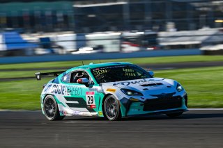 #29 Toyota GR86 of Cody Jones, Eagles Canyon Racing powered by Fast Track, Toyota GR Cup North America, SRO America, &nbsp;Indianapolis Motor Speedway, Indianapolis, IN October 3-6
 | Fred Hardy | www.FredHardyPhoto.com for SRO &copy;2024