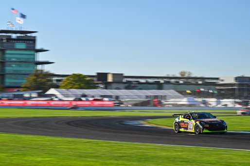 #51 Toyota GR86 of Axel Cabrera, Copeland Motorsports, Toyota GR Cup North America, SRO America,  Indianapolis Motor Speedway, Indianapolis, IN October 3-6#51 Toyota GR86 of Axel Cabrera, IN October 3-6
 | Fred Hardy | www.FredHardyPhoto.com for SRO ©2024