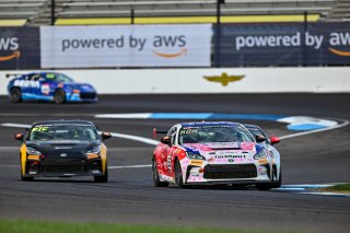 #55 Toyota GR86 of Spike Kohlbecker, TechSport Racing, Toyota GR Cup North America, SRO America,  Indianapolis Motor Speedway, Indianapolis, IN October 3-6
 | Fred Hardy | www.FredHardyPhoto.com for SRO ©2024