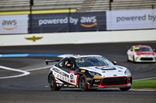 #61 Toyota GR86 of James Klimas, Skip Barber Racing, Toyota GR Cup North America, SRO America, &nbsp;Indianapolis Motor Speedway, Indianapolis, IN October 3-6
 | Fred Hardy | www.FredHardyPhoto.com for SRO &copy;2024
