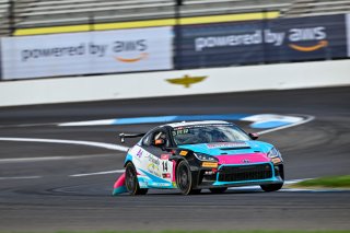 #14 Toyota GR86 of Alex Garcia, Skip Barber Racing, Toyota GR Cup North America, SRO America, &nbsp;Indianapolis Motor Speedway, Indianapolis, IN October 3-6
 | Fred Hardy | www.FredHardyPhoto.com for SRO &copy;2024