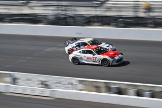 #47 Toyota GR86 of Ayden Kirk, TechSport Racing, Toyota GR Cup North America, SRO America,  Indianapolis Motor Speedway, Indianapolis, IN October 3-6
 | Fred Hardy | www.FredHardyPhoto.com for SRO ©2024