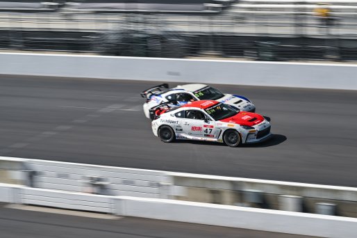 #47 Toyota GR86 of Ayden Kirk, TechSport Racing, Toyota GR Cup North America, SRO America,  Indianapolis Motor Speedway, Indianapolis, IN October 3-6
 | Fred Hardy | www.FredHardyPhoto.com for SRO ©2024