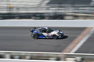 #39 Toyota GR86 of Maximilian Hewitt, BSI Racing, Toyota GR Cup North America, SRO America, &nbsp;Indianapolis Motor Speedway, Indianapolis, IN October 3-6
 | Fred Hardy | www.FredHardyPhoto.com for SRO &copy;2024