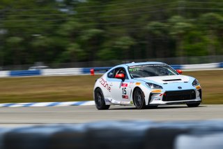 #15 Toyota GR86 of Bennett Muldoon, Bennett Motorsports, Toyota GR Cup North America, SRO America, &nbsp;Sebring International Raceway, Sebring, FL, May 3-5 2024
 | Fred Hardy | www.FredHardyPhoto.com for SRO America &copy;2024