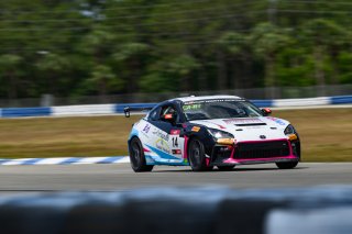 #14 Toyota GR86 of Alex Garcia, Skip Barber Racing, Toyota GR Cup North America, SRO America, &nbsp;Sebring International Raceway, Sebring, FL, May 3-5 2024
 | Fred Hardy | www.FredHardyPhoto.com for SRO America &copy;2024