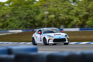 #15 Toyota GR86 of Bennett Muldoon, Bennett Motorsports, Toyota GR Cup North America, SRO America, &nbsp;Sebring International Raceway, Sebring, FL, May 3-5 2024
 | Fred Hardy | www.FredHardyPhoto.com for SRO America &copy;2024