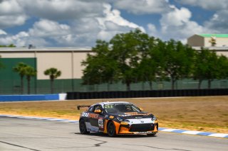 #46 Toyota GR86 of Lucas Weisenberg, Lucas Racing, Toyota GR Cup North America, SRO America, &nbsp;Sebring International Raceway, Sebring, FL, May 3-5 2024
 | Fred Hardy | www.FredHardyPhoto.com for SRO America &copy;2024
