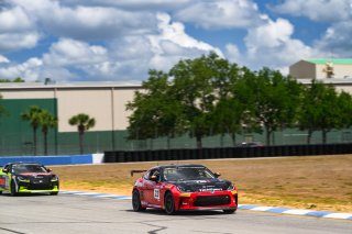 #22 Toyota GR86 of Devin Anderson, TechSport Racing, Toyota GR Cup North America, SRO America,  Sebring International Raceway, Sebring, FL, May 3-5 2024
 | Fred Hardy | www.FredHardyPhoto.com for SRO America ©2024