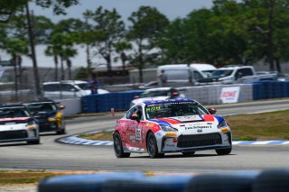 #55  Toyota GR86 of Spike Kohlbecker, TechSport Racing, Toyota GR Cup North America, SRO America,  Sebring International Raceway, Sebring, FL, May 3-5 2024
 | Fred Hardy | www.FredHardyPhoto.com for SRO America ©2024