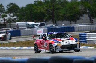 #55  Toyota GR86 of Spike Kohlbecker, TechSport Racing, Toyota GR Cup North America, SRO America,  Sebring International Raceway, Sebring, FL, May 3-5 2024
 | Fred Hardy | www.FredHardyPhoto.com for SRO America ©2024