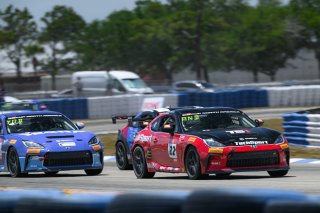 #22 Toyota GR86 of Devin Anderson, TechSport Racing, Toyota GR Cup North America, SRO America,  Sebring International Raceway, Sebring, FL, May 3-5 2024
 | Fred Hardy | www.FredHardyPhoto.com for SRO America ©2024