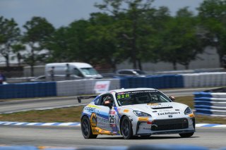 #25 Toyota GR86 of Alfonso Diaz, TechSport Racing, Toyota GR Cup North America, SRO America,  Sebring International Raceway, Sebring, FL, May 3-5 2024
 | Fred Hardy | www.FredHardyPhoto.com for SRO America ©2024
