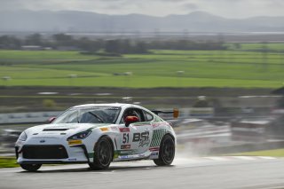 #51 Toyota GR86 of Massimo Sunseri, BSI Racing, Toyota GR Cup North America, SRO America, Sonoma Raceway, Sonoma, CA March 28-30, 2025
 | Fred Hardy | www.FredHardyPhoto.com for SRO &copy;2025