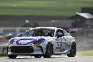 #72 Toyota GR86 of Ethan Goulart, TechSport, Toyota GR Cup North America, SRO America, Sonoma Raceway, Sonoma, CA March 28-30, 2025
 | Fred Hardy | www.FredHardyPhoto.com for SRO &copy;2025