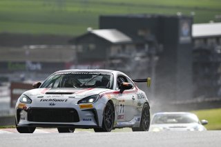 #71 Toyota GR86 of Christian Weir, TechSport Racing, Toyota GR Cup North America, SRO America, Sonoma Raceway, Sonoma, CA March 28-30, 2025
 | Fred Hardy | www.FredHardyPhoto.com for SRO &copy;2025
