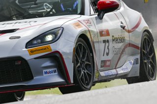 #73&nbsp;Toyota GR86 of Mike Lamarra, Precision Racing LA, Toyota GR Cup North America, SRO America, Sonoma Raceway, Sonoma, CA March 28-30, 2025
 | Fred Hardy | www.FredHardyPhoto.com for SRO &copy;2025
