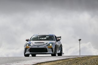 #93 Toyota GR86 of Max Schweid, TechSport, Toyota GR Cup North America, SRO America, Sonoma Raceway, Sonoma, CA March 28-30, 2025
 | Fred Hardy | www.FredHardyPhoto.com for SRO &copy;2025