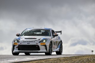 #93 Toyota GR86 of Max Schweid, TechSport, Toyota GR Cup North America, SRO America, Sonoma Raceway, Sonoma, CA March 28-30, 2025
 | Fred Hardy | www.FredHardyPhoto.com for SRO ©2025