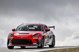 #47 Toyota GR86 of Ayden Kirk, TechSport Racing, Toyota GR Cup North America, SRO America, Sonoma Raceway, Sonoma, CA March 28-30, 2025
 | Fred Hardy | www.FredHardyPhoto.com for SRO ©2025