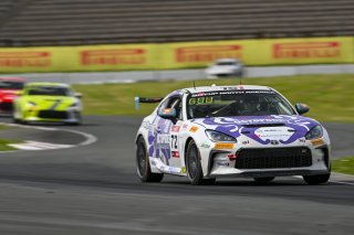 #72 Toyota GR86 of Ethan Goulart, TechSport, Toyota GR Cup North America, SRO America, Sonoma Raceway, Sonoma, CA March 28-30, 2025
 | Fred Hardy | www.FredHardyPhoto.com for SRO &copy;2025