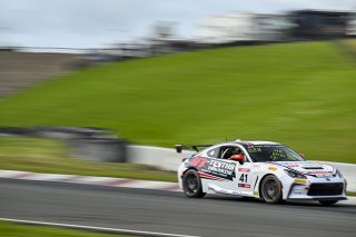#41 Toyota GR86 of Jenson Sofronas, Copeland Motorsports, Toyota GR Cup North America, SRO America, Sonoma Raceway, Sonoma, CA March 28-30, 2025
 | Fred Hardy | www.FredHardyPhoto.com for SRO ©2025