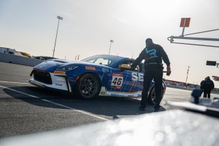 The \GR Cup\   in \Sonoma Raceway#1\, \Sonoma Raceway#2\ on Saturday, March 29, 2025.

Qualifying, Qualifying - Q1 
46, Lucas Weisenberg, SEGRA, Lucas Racing, Toyota GR86

Photo by
— James Armas / TGRNA | SRO Motorsports Group