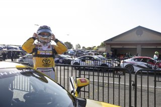The    in Sonoma, California on Saturday, March 29, 2025.

pole award, Qualifying - Q1 
55, Spike Kohlbecker, Ackerman Toyota, Vanguard Commercial Power, RVA Graphics, RVA Graphics Motorsports by Speed Syndicate, Toyota GR86

Photo by
— Zachary Cramer/ TG | SRO Motorsports Group