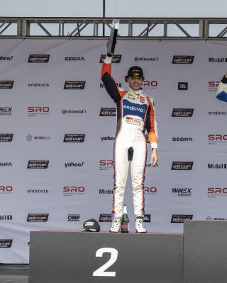 The    in Sonoma, California on Saturday, March 29, 2025.

Podium, Round 1 - R1 
13, Westin Workman, Endava, BSI Racing, Toyota GR86

Photo by
— Zachary Cramer/ TGR | SRO Motorsports Group