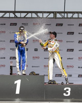 The    in Sonoma, California on Saturday, March 29, 2025.

Podium, Round 1 - R1 
46, Lucas Weisenberg, SEGRA, Lucas Racing, Toyota GR86, 13, Westin Workman, Endava, BSI Racing, 55, Spike Kohlbecker, Ackerman Toyota, Vanguard Commercial Power, RVA Graphics | SRO Motorsports Group