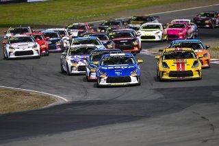 #55&nbsp;Toyota GR86 of Spike Kohlbecker, RVA Graphics Motorsports by Speed Syndicate, Toyota GR Cup North America, SRO America, Sonoma Raceway, Sonoma, CA March 28-30, 2025 #46 Toyota GR86 of Lucas Weisenberg, Lucas Racing, 2025
 | Fred Hardy | www.FredHardyPhoto.com for SRO &copy;2025
