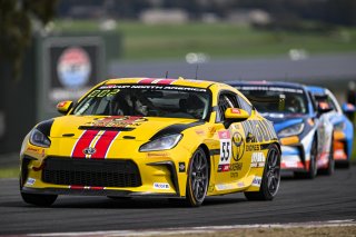 #55&nbsp;Toyota GR86 of Spike Kohlbecker, RVA Graphics Motorsports by Speed Syndicate, Toyota GR Cup North America, SRO America, Sonoma Raceway, Sonoma, CA March 28-30, 2025
 | Fred Hardy | www.FredHardyPhoto.com for SRO &copy;2025