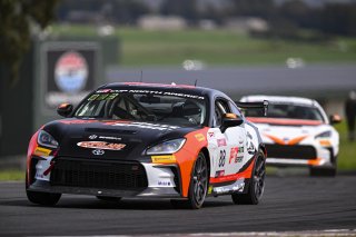 #88 Toyota GR86 of Zach Hollingshead, PT Autosport with Copeland Motorsports, Toyota GR Cup North America, SRO America, Sonoma Raceway, Sonoma, CA March 28-30, 2025
 | Fred Hardy | www.FredHardyPhoto.com for SRO &copy;2025