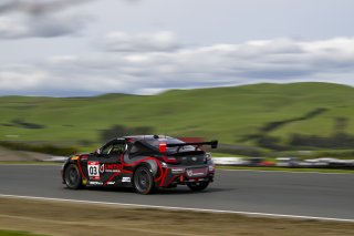#03 Toyota GR86 of Karl Forman, Precision Racing LA, Toyota GR Cup North America, SRO America, Sonoma Raceway, Sonoma, CA March 28-30, 2025
 | Fred Hardy | www.FredHardyPhoto.com for SRO &copy;2025
