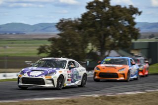#72 Toyota GR86 of Ethan Goulart, TechSport, Toyota GR Cup North America, SRO America, Sonoma Raceway, Sonoma, CA March 28-30, 2025
 | Fred Hardy | www.FredHardyPhoto.com for SRO &copy;2025