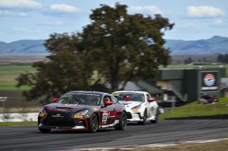 #03 Toyota GR86 of Karl Forman, Precision Racing LA, Toyota GR Cup North America, SRO America, Sonoma Raceway, Sonoma, CA March 28-30, 2025
 | Fred Hardy | www.FredHardyPhoto.com for SRO &copy;2025