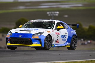 #3 Toyota GR86 of Jason Kos, Eagles Canyon Racing powered by Fast Track, Toyota GR Cup North America, SRO America, Sonoma Raceway, Sonoma, CA March 28-30, 2025
 | Fred Hardy | www.FredHardyPhoto.com for SRO &copy;2025