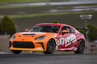 #11 Toyota GR86 of Farran Davis, RVA Graphics Motorsports by Speed Syndicate, Toyota GR Cup North America, SRO America, Sonoma Raceway, Sonoma, CA March 28-30, 2025
 | Fred Hardy | www.FredHardyPhoto.com for SRO &copy;2025