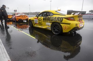 The    in Sonoma, California on Sunday, March 30, 2025.

, Qualifying - Q2 
55, Spike Kohlbecker, Ackerman Toyota, Vanguard Commercial Power, RVA Graphics, RVA Graphics Motorsports by Speed Syndicate, Toyota GR86

Photo by
— Zachary Cramer/ TGR | SRO Motorsports Group