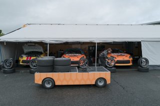The Toyota GR Cup   in Sonoma, California on Sunday, March 30, 2025.

paddock, Round 2 - R2 
RVA Graphics, Continental

Photo by
&mdash; Swikar Patel / TGRNA | SRO Motorsports Group