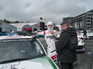 The Toyota GR Cup   in Sonoma, California on Sunday, March 30, 2025.

paddock, Pre-Grid, Round 2 - R2 
51, Massimo Sunseri, BSI Racing, Pennsylvania Macaroni Co., Toyota GR86

Photo by
&mdash; Swikar Patel / TGRNA | SRO Motorsports Group